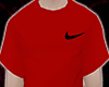 Red Nike tee