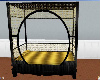 Dina Carved Canopy Bed