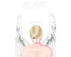 SLAVE Headsign White