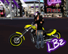 [LBz]Yellow Motorcycle