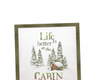 CABIN WINTER PICTURE