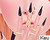 ʞ- Rings + Nails