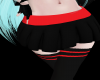 Curvy Boy Skirt blackred