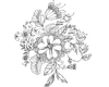 Flower doodle