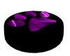 black purple paw lounge