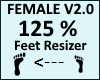 Feet Scaler 125% V2.0