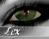 LEX green raptor eyes