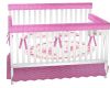 pink Baby Crib