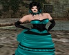 Teal Victorian Gown