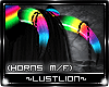 (L)Kitteh: Rainbow:Horns