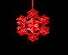 Red Snowflake Animated