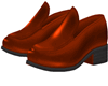 Orannge Loafers