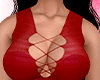 🅜Strapped Dress Red