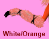 White/Orange Arm Fur