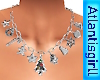 Xmas Silver Charms