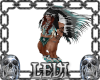native teal headress