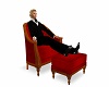 ^Chaise lounge red