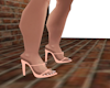 peach heels