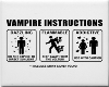 Vampire Instructions