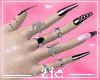 Doll Denim Nails Black