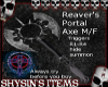 Reavers Portal Axe MF