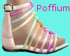 [Poff] Colorful Sandals