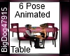 [BD] 6P Animated Table