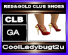 RED&GOLD CLUB SHOES