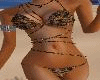 Leopard Swarovski Bikini