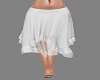 !R! Layered Skirt White