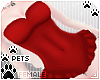 [Pets] Corset suit | red