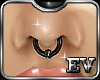 EV Black SEPTUM NoseRinG