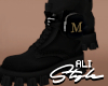 MAN Blck Boots