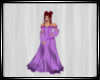 Purple Celtic Wed Dress