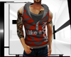 LIKE IT MUSCLE SHIRT-RED