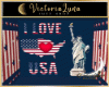 I Love Usa Background
