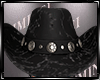 CowGirl Hat Blk