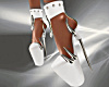 T- Super Heels white