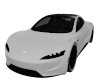 Tesla roadster white