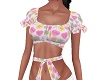 Frilly Candy Heart Tie T