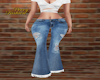 distressed flares
