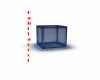 Seat cube blue