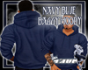 Navy Blue Baggy Hoody