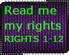 E| Read me my rights