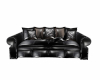 R~ Leather Couch/ Black