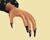CW Nails Black Glitter