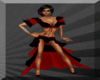 SD Red/Blk Salsa Dress