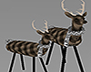 Winter Garden Reindeers