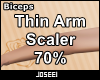 Thin Arm Scaler 70%
