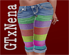 ~GT~ Knee Shorts RB